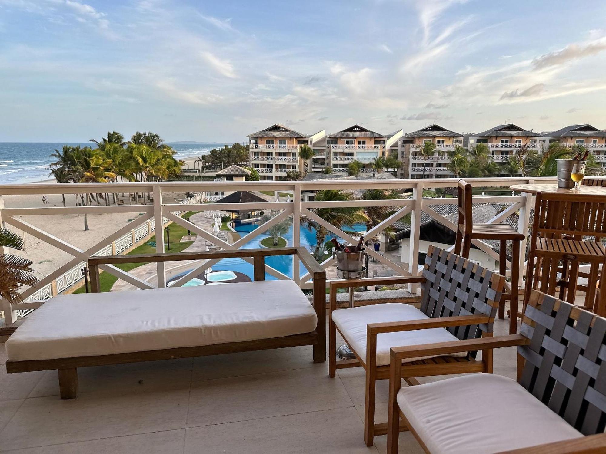 Ferienwohnung Portamaris Duplex Frente Mar, Viizinho Ao B Park Aquiraz Exterior foto