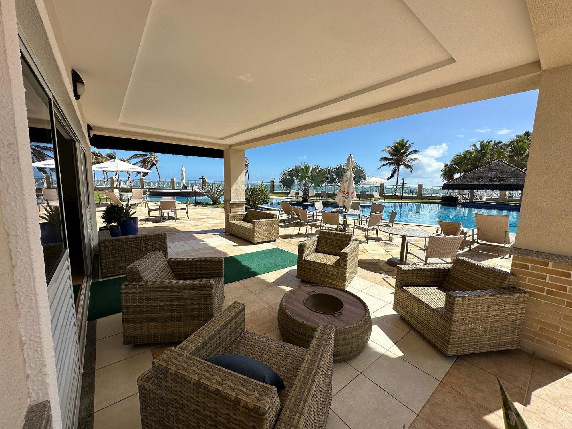 Ferienwohnung Portamaris Duplex Frente Mar, Viizinho Ao B Park Aquiraz Exterior foto