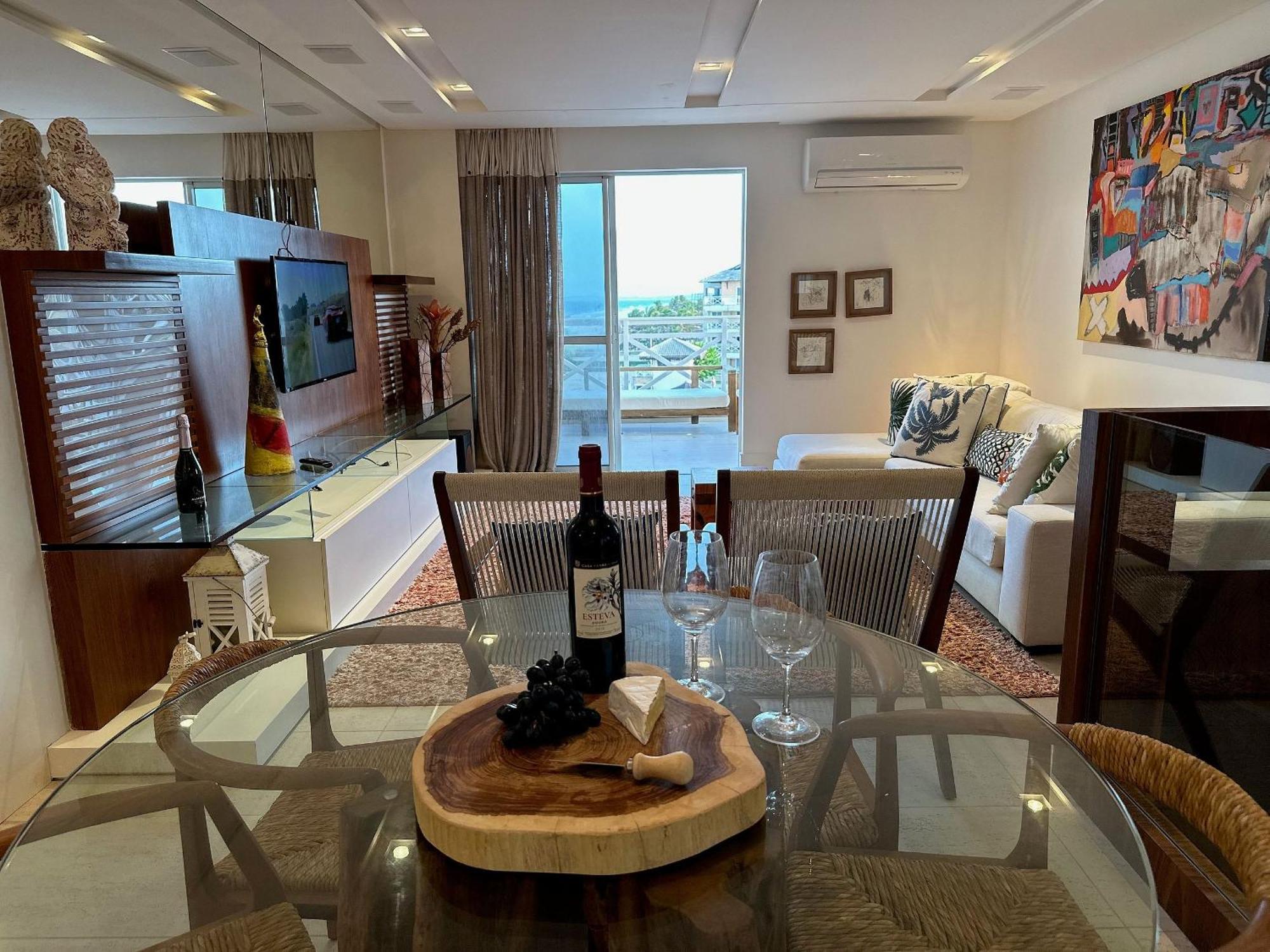 Ferienwohnung Portamaris Duplex Frente Mar, Viizinho Ao B Park Aquiraz Exterior foto