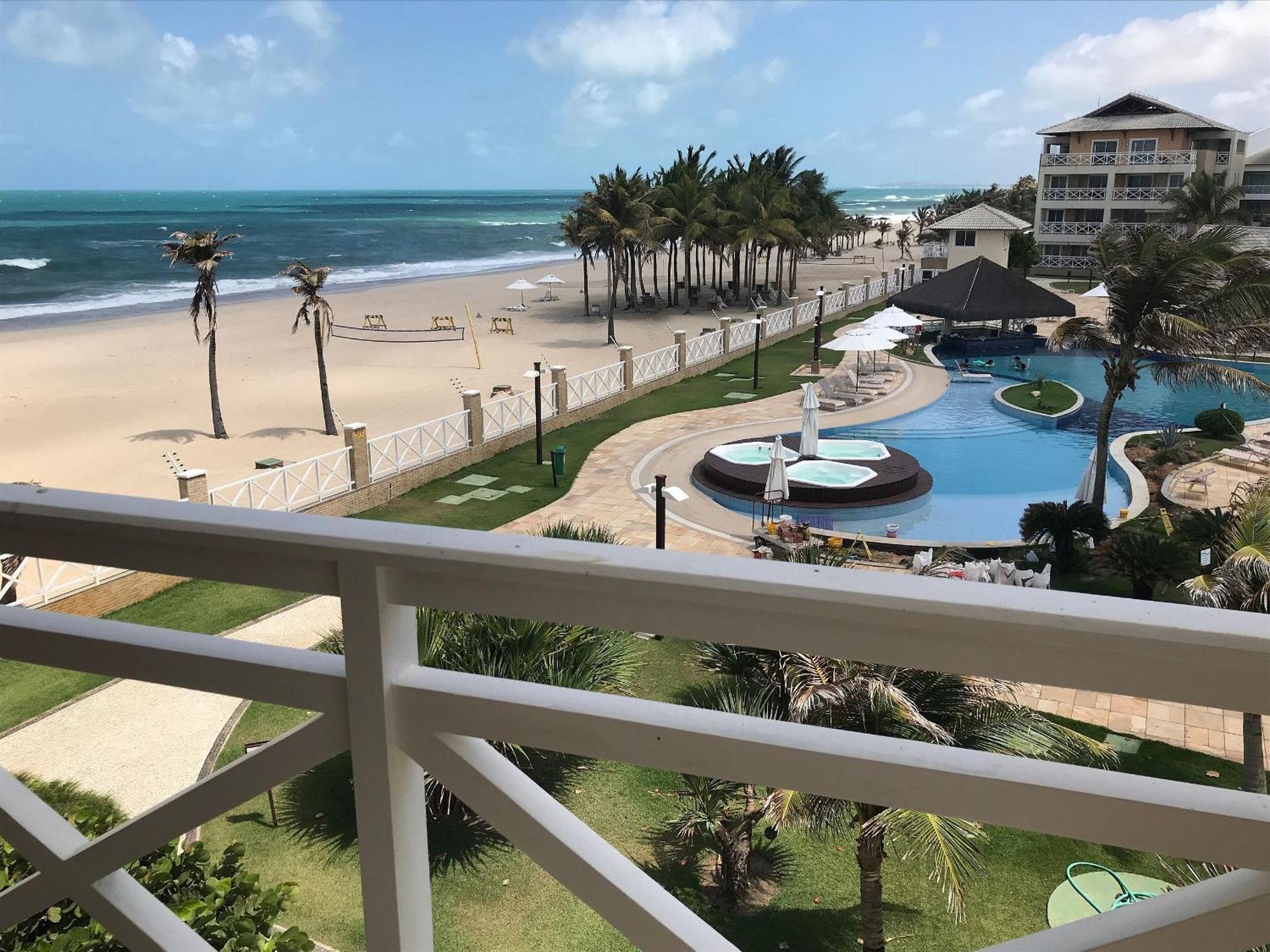Ferienwohnung Portamaris Duplex Frente Mar, Viizinho Ao B Park Aquiraz Exterior foto