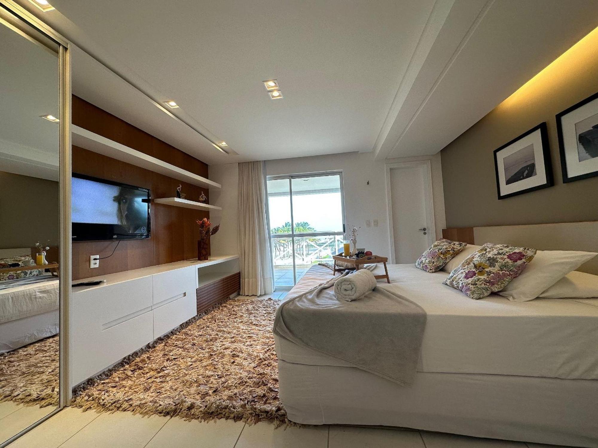 Ferienwohnung Portamaris Duplex Frente Mar, Viizinho Ao B Park Aquiraz Exterior foto
