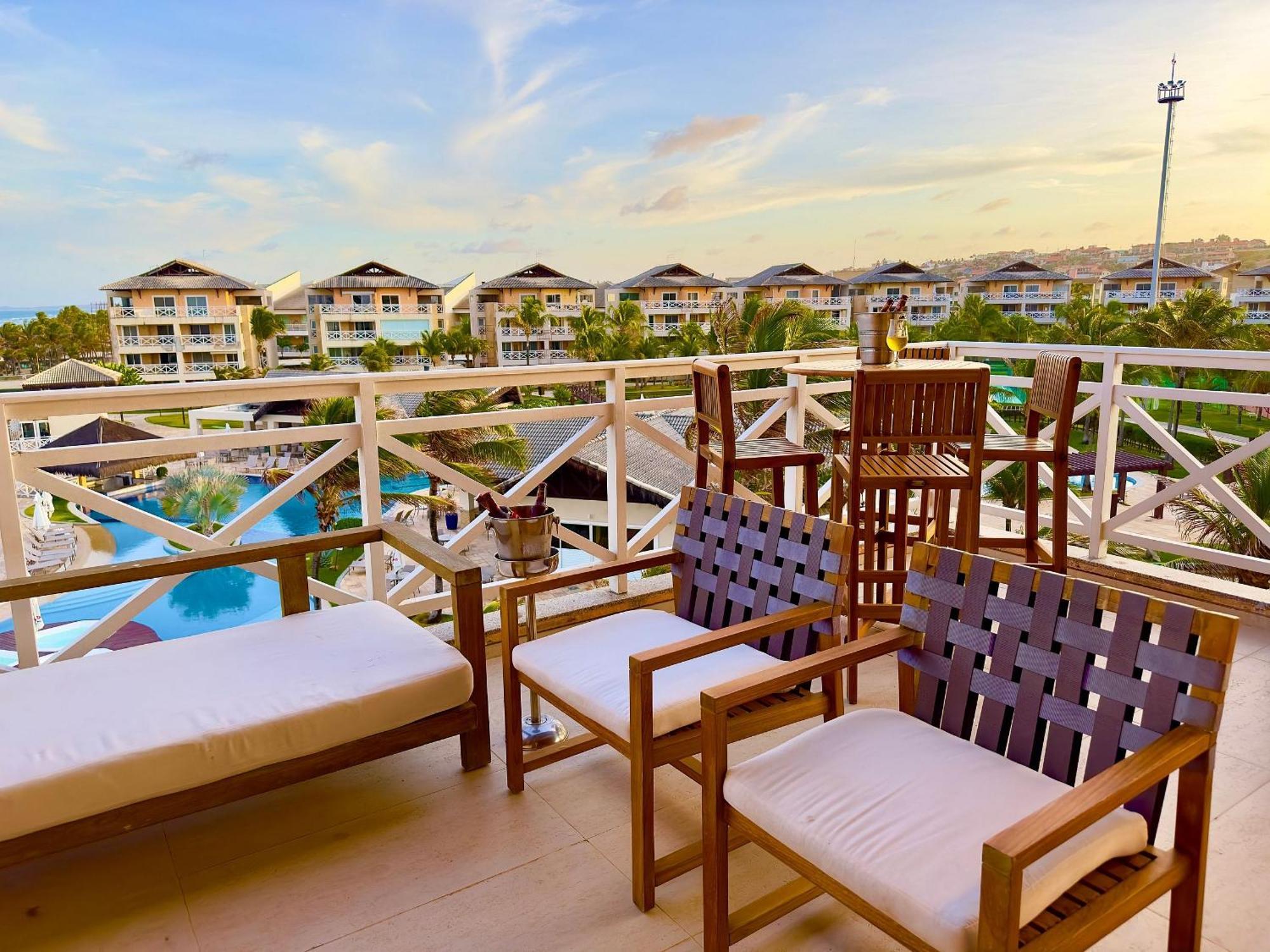 Ferienwohnung Portamaris Duplex Frente Mar, Viizinho Ao B Park Aquiraz Exterior foto