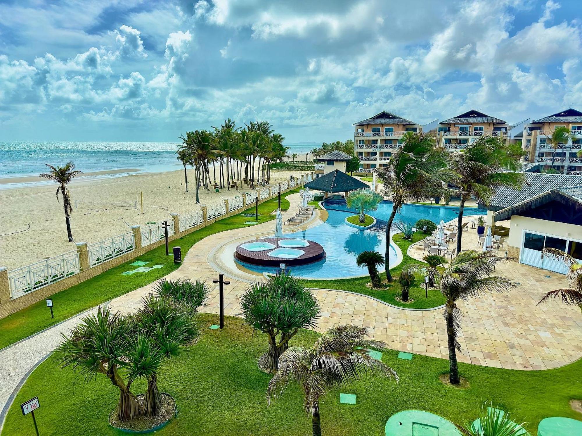 Ferienwohnung Portamaris Duplex Frente Mar, Viizinho Ao B Park Aquiraz Exterior foto